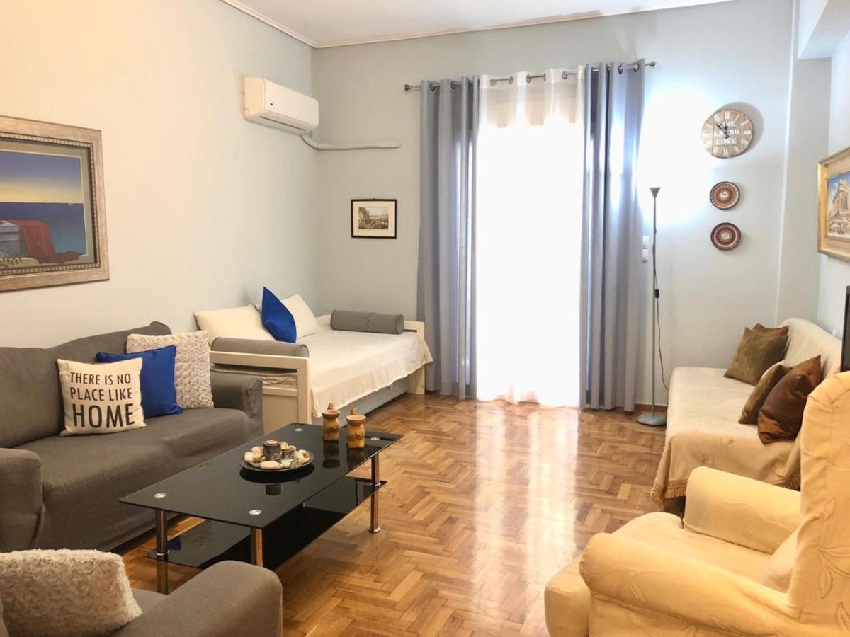 Comfortable Apt , 5 Min Walk To Acropolis Aten Exteriör bild