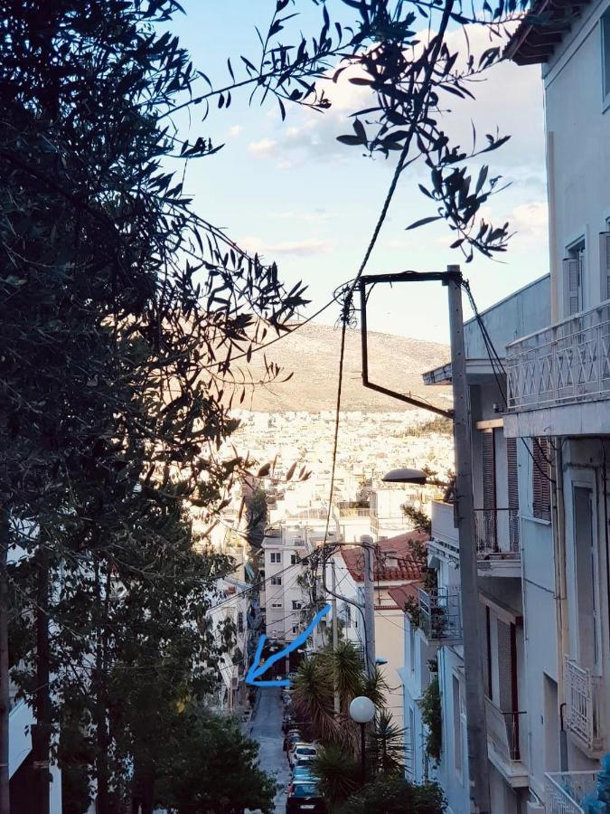 Comfortable Apt , 5 Min Walk To Acropolis Aten Exteriör bild